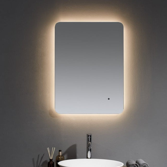 Calcot 600x800mm Back Lit - Frameless