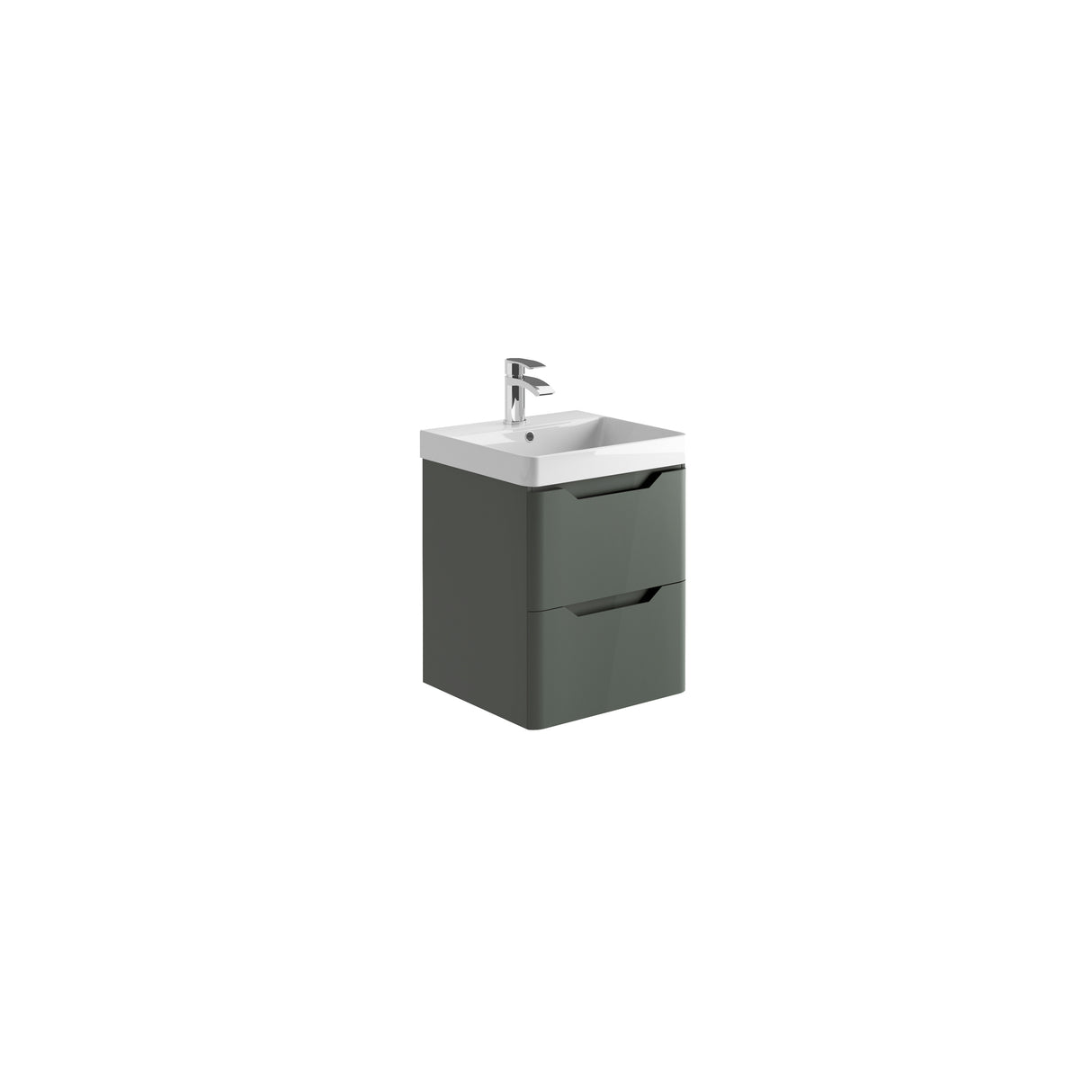 Ella Wall Hung Vanity Unit Inc Basin - 4 Colours + 3 Sizes !