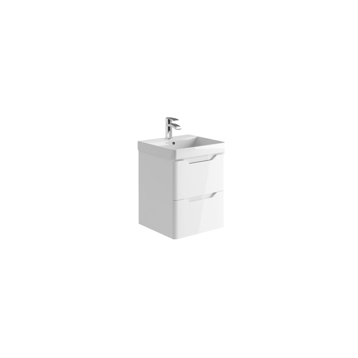 Ella Wall Hung Vanity Unit Inc Basin - 4 Colours + 3 Sizes !