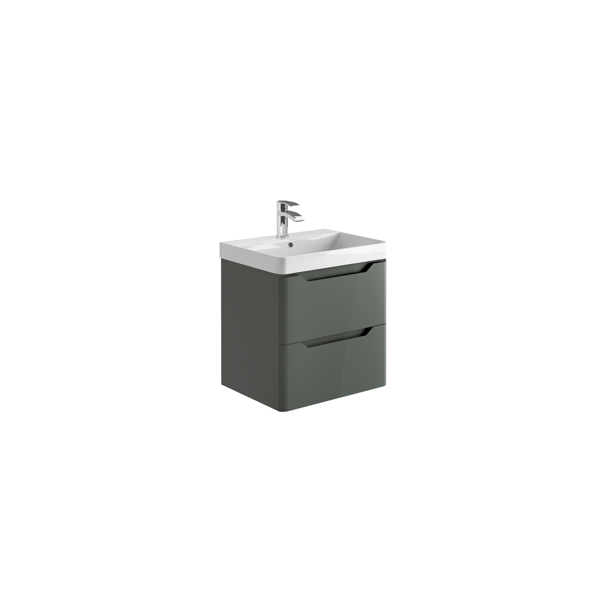 Ella Wall Hung Vanity Unit Inc Basin - 4 Colours + 3 Sizes !