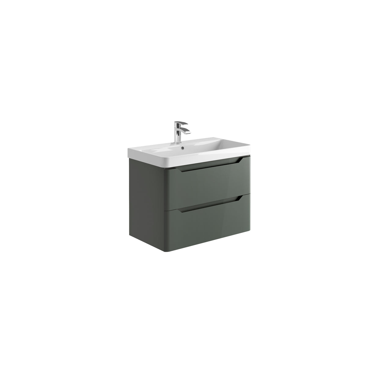 Ella Wall Hung Vanity Unit Inc Basin - 4 Colours + 3 Sizes !
