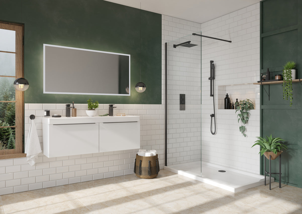 P8 Wetroom Panel - 8 SIZES + 5 COLOURS !