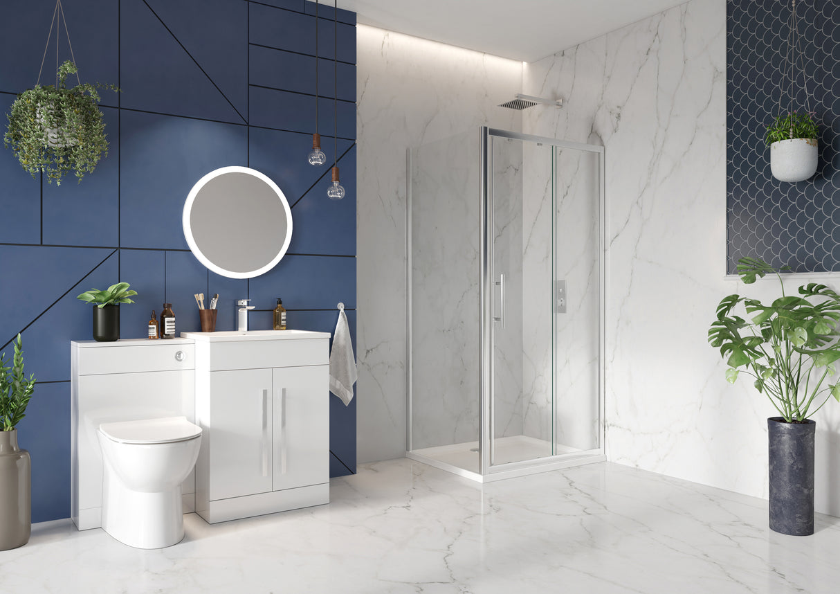 P8 Sliding Door - Chrome