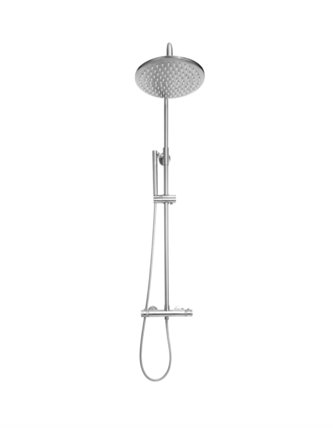 CORE Thermostatic Round Rigid Riser Shower - 5 COLOURS !