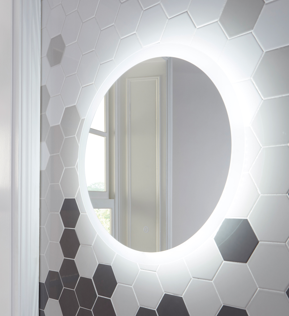 Luna LED Round Mirror - 2 SIZES !