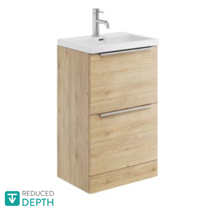 Muro Plus 600mm Floorstanding Cabinet - 4 Colour Options