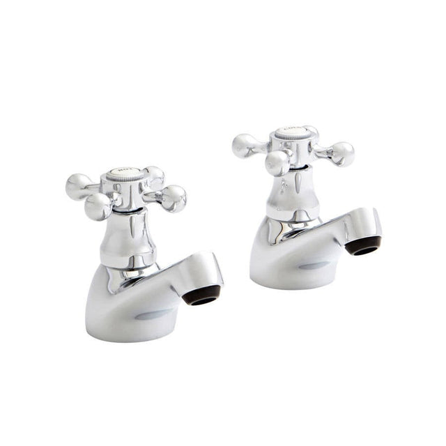 Victory Pair Basin Pillar Taps