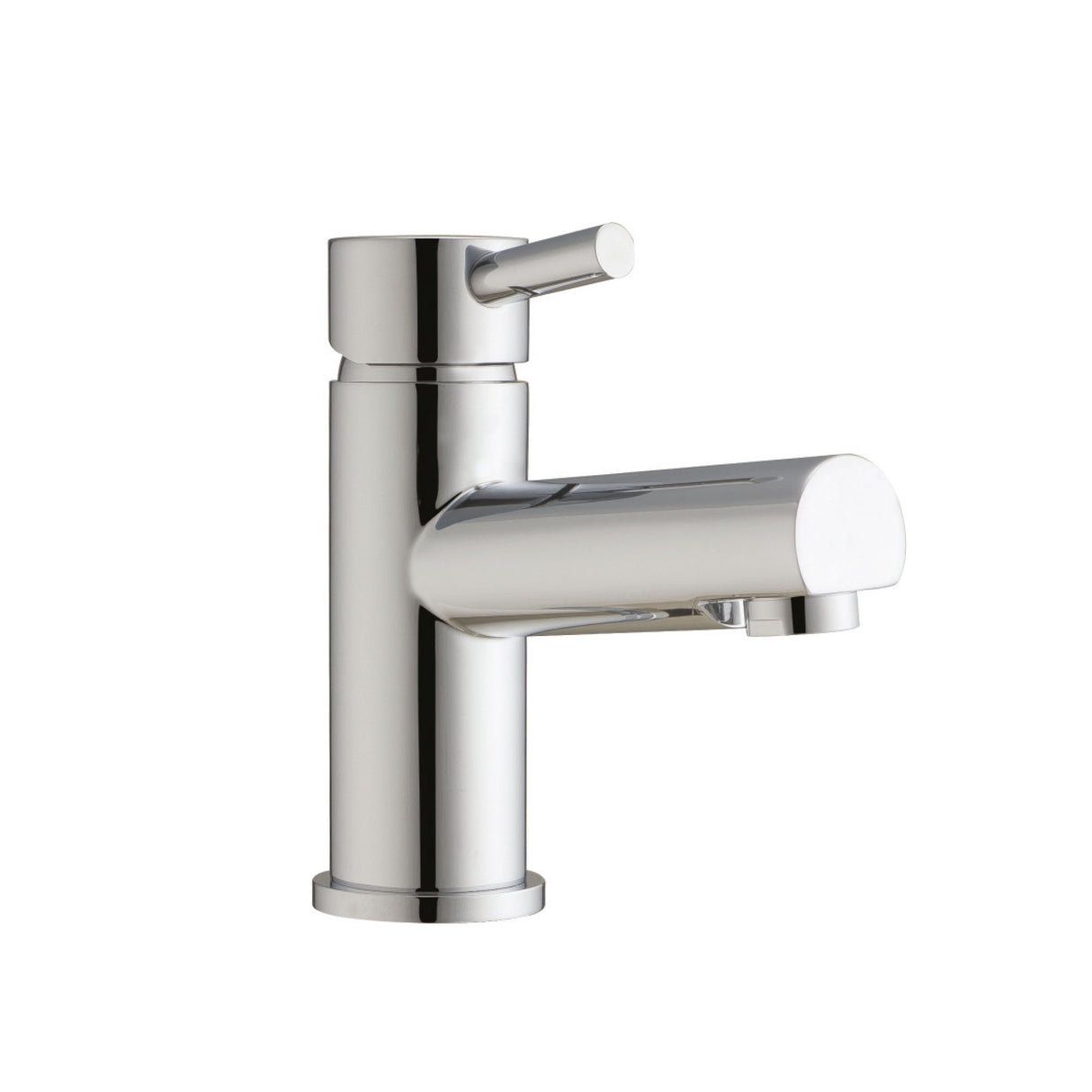 Round Mono Basin Mixer