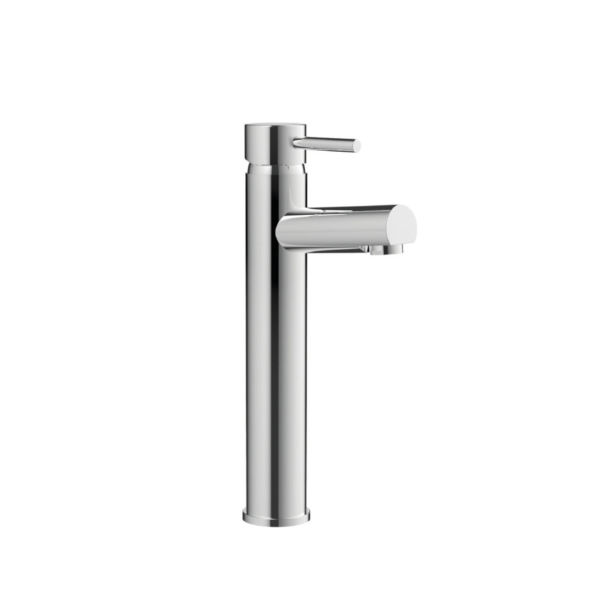 Round Tall Basin Mixer Tap