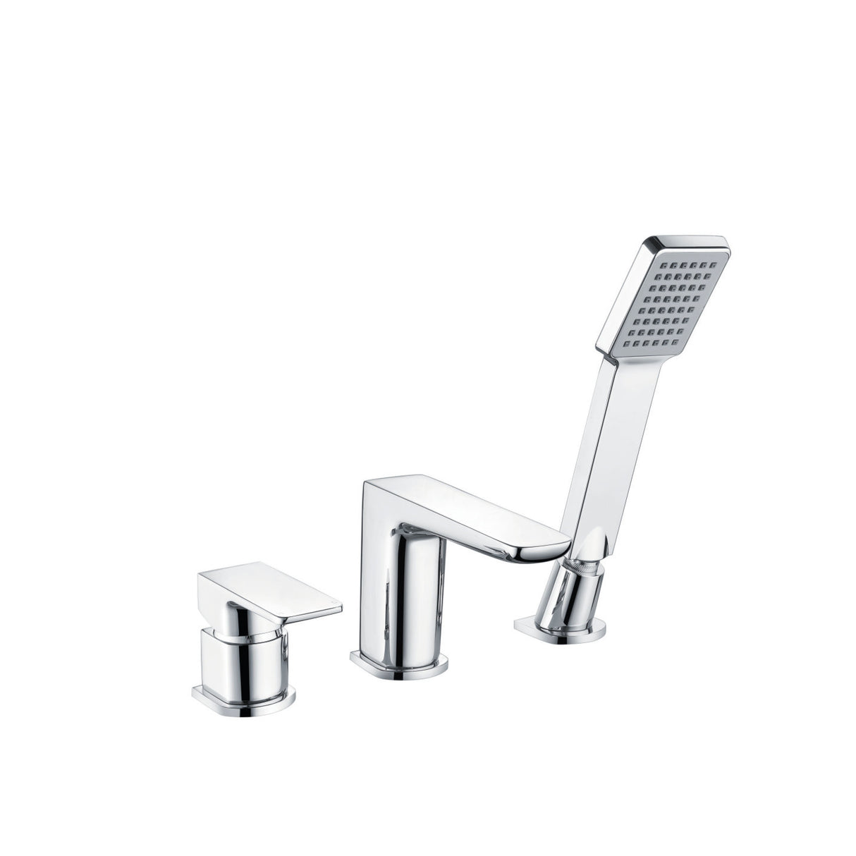 Muro 3 Tap Hole Bath Mixer Tap