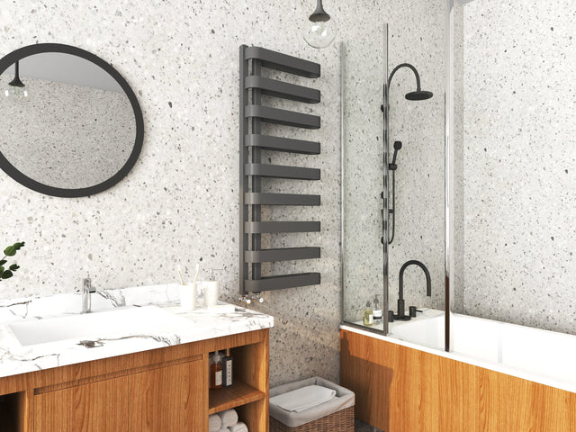 Texas 1300 x 500 Towel Rail Anthracite