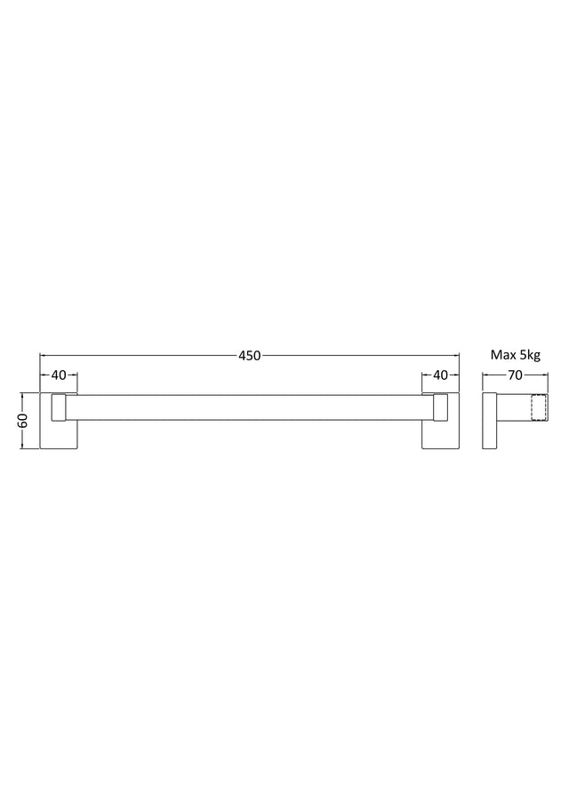Magnetic Towel Rail