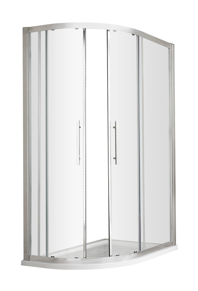 Apex 1000 x 800mm Offset Quadrant Enclosure
