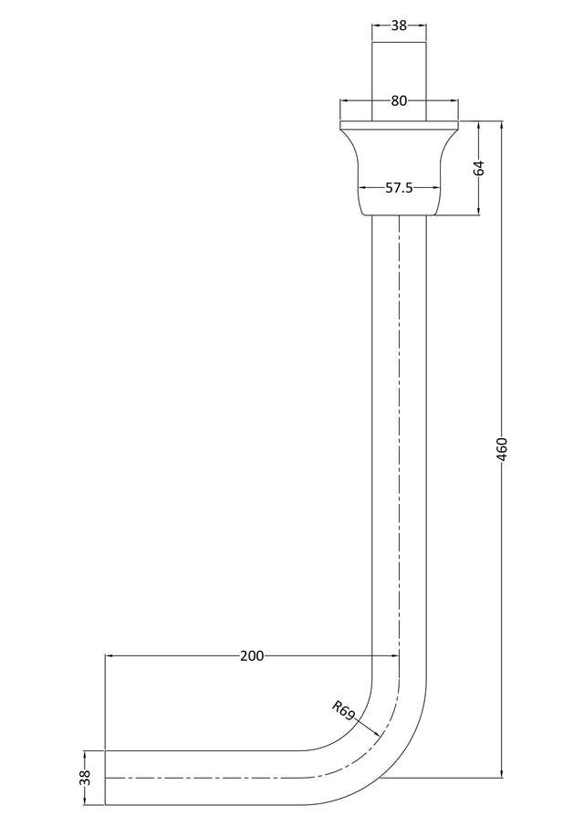Low Level Flush Pipe Pack