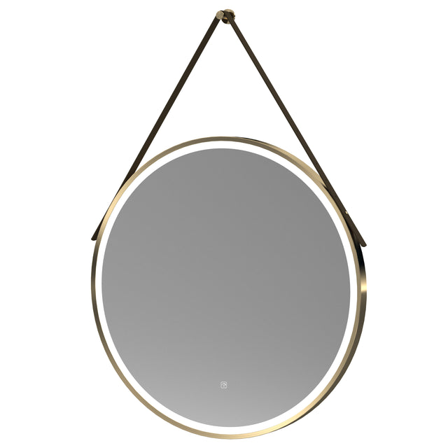 Salana 800mm Round Touch Sensor Illuminated Mirror