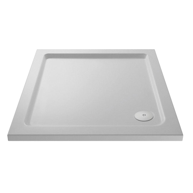 Slip Resistant Square Slimline Shower Tray 900 x 900mm