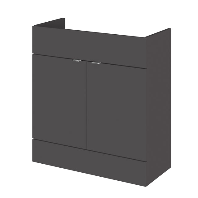 Fusion Fitted Floor Standing 2 Door Vanity Unit 800mm