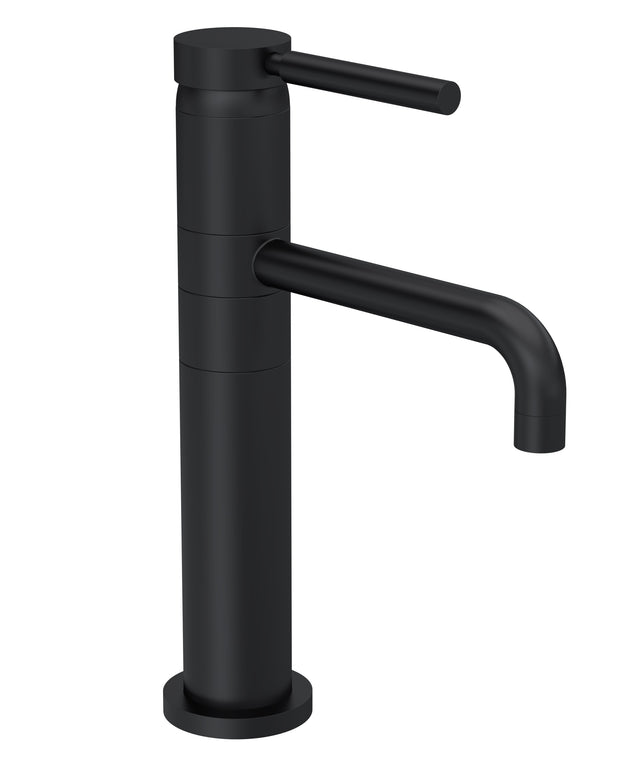 Tec Single Lever High Rise Mixer Matt Black