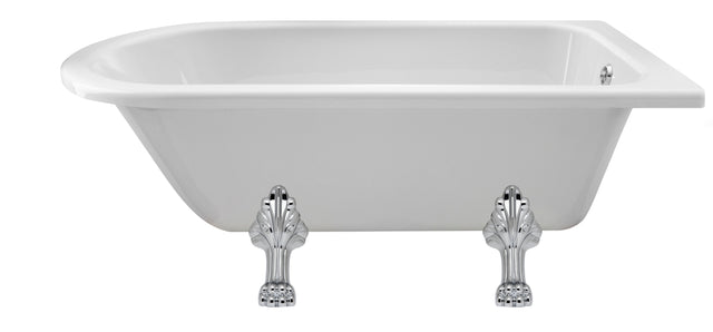 Hudson Reed 1500mm Freestanding Bath With Pride Legs
