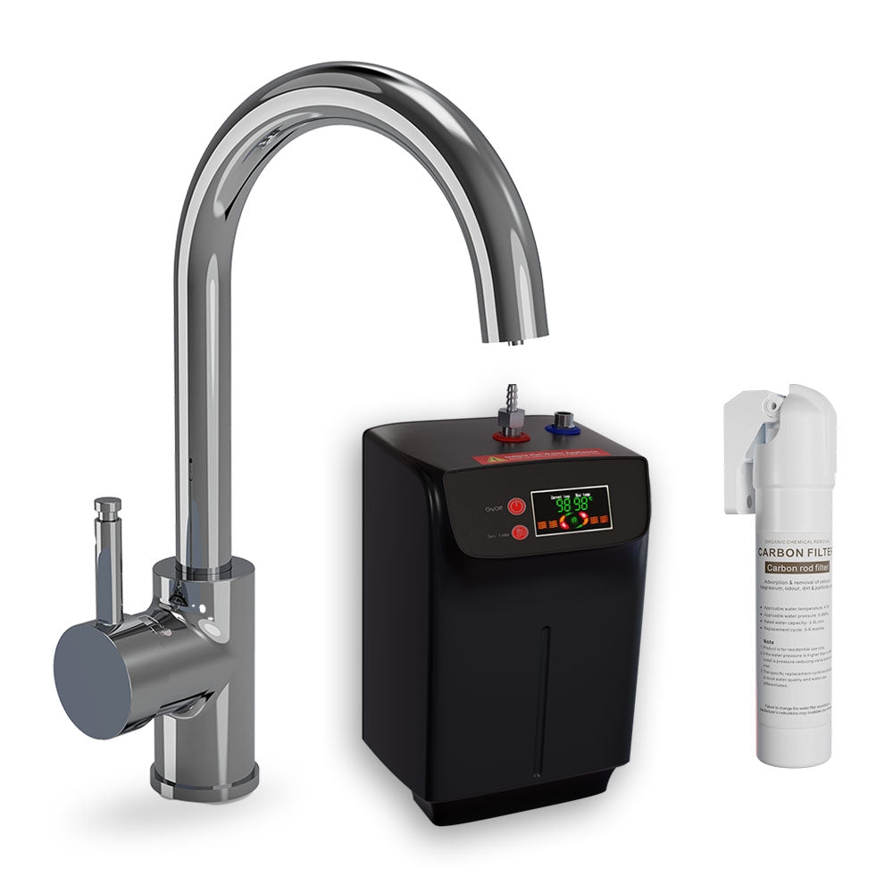 Single Lever 3 In 1 Instant Hot Water Kitchen Tap - 6 Colour Options
