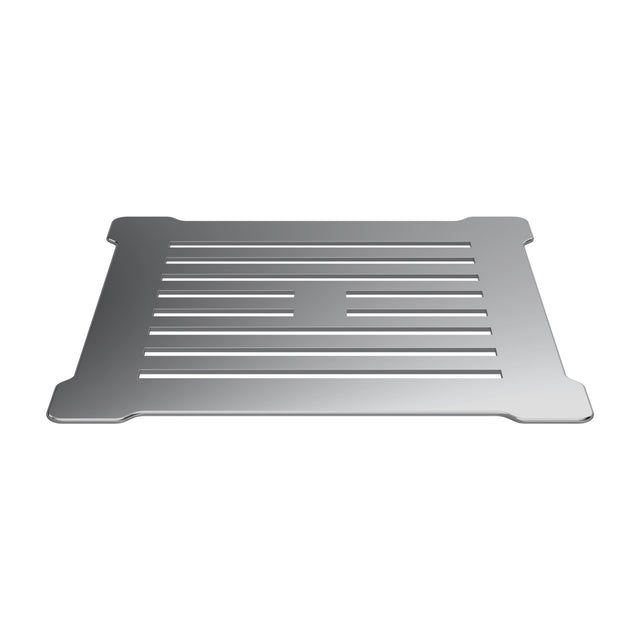 Square Shower Waste With Chrome Top