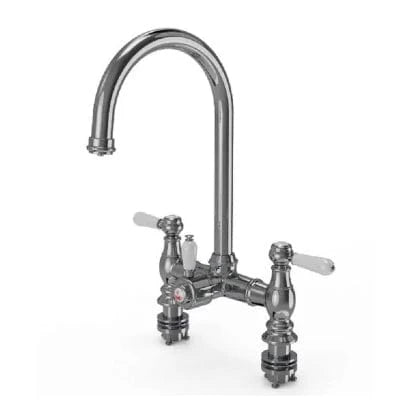 Traditional Bridge Lever 3 In 1 Instant Hot Water Kitchen Tap - 9 Colour Options