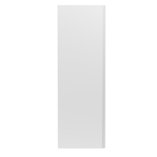 Hudson Reed Urban 400mm 1 Door Satin White Wall Hung Tall Cabinet