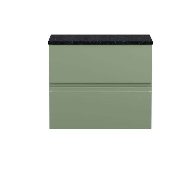 Hudson Reed Urban 600mm Wall Hung 2-Drawer Unit With Laminate Top