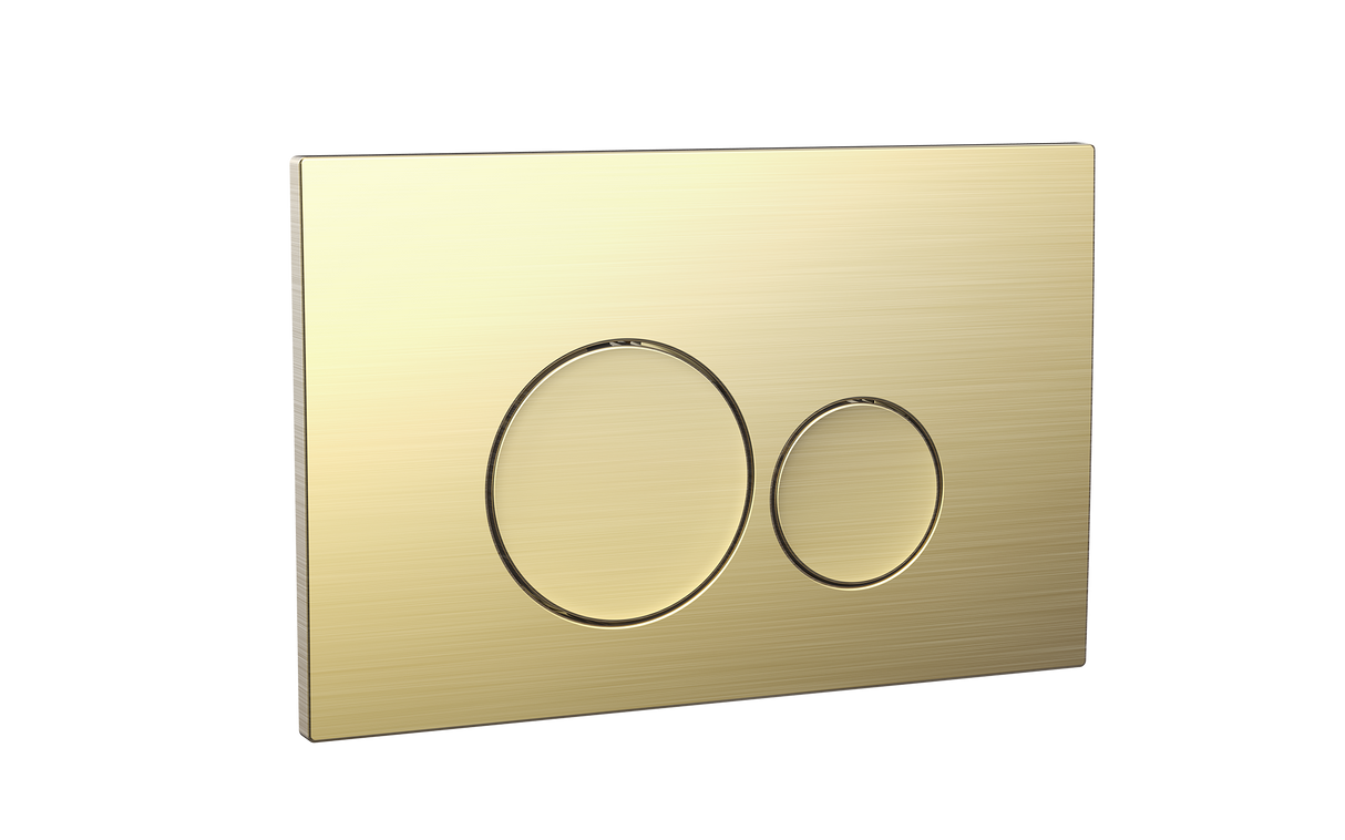 Round WC Frame Dual Flush Button - 5 COLOURS !