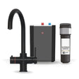 Brewmaster Matt Black 3-1 swan tap with standard tank