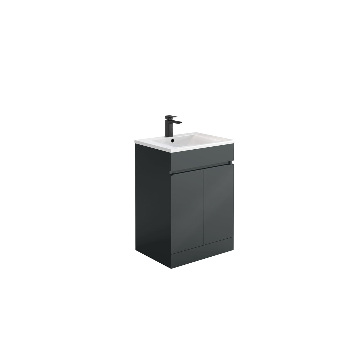 Empire Floor Standing Vanity Unit Including Basin - 2 Sizes + 4 Colours !