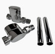 Aspen Radiator Valve Straight 15mm (Pair)