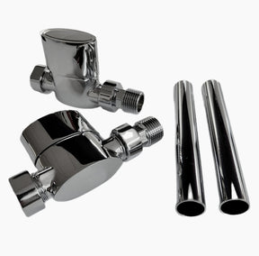 Aspen Radiator Valve Straight 15mm (Pair)