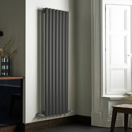 Aspen Vertical Single Textured Grey 1800 x 420