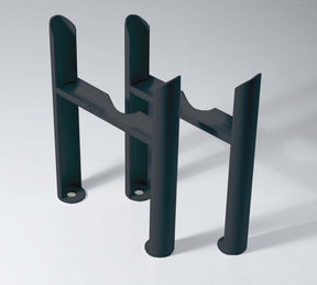 3 column Insertable Feet (pair) Anthracite
