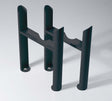 4 column Insertable Feet (pair) Anthracite