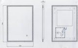 Avening 500x700mm Acrylic Edge