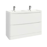 Floor Standing Vanity Unit 1200mm With Basin - 2 Colours !