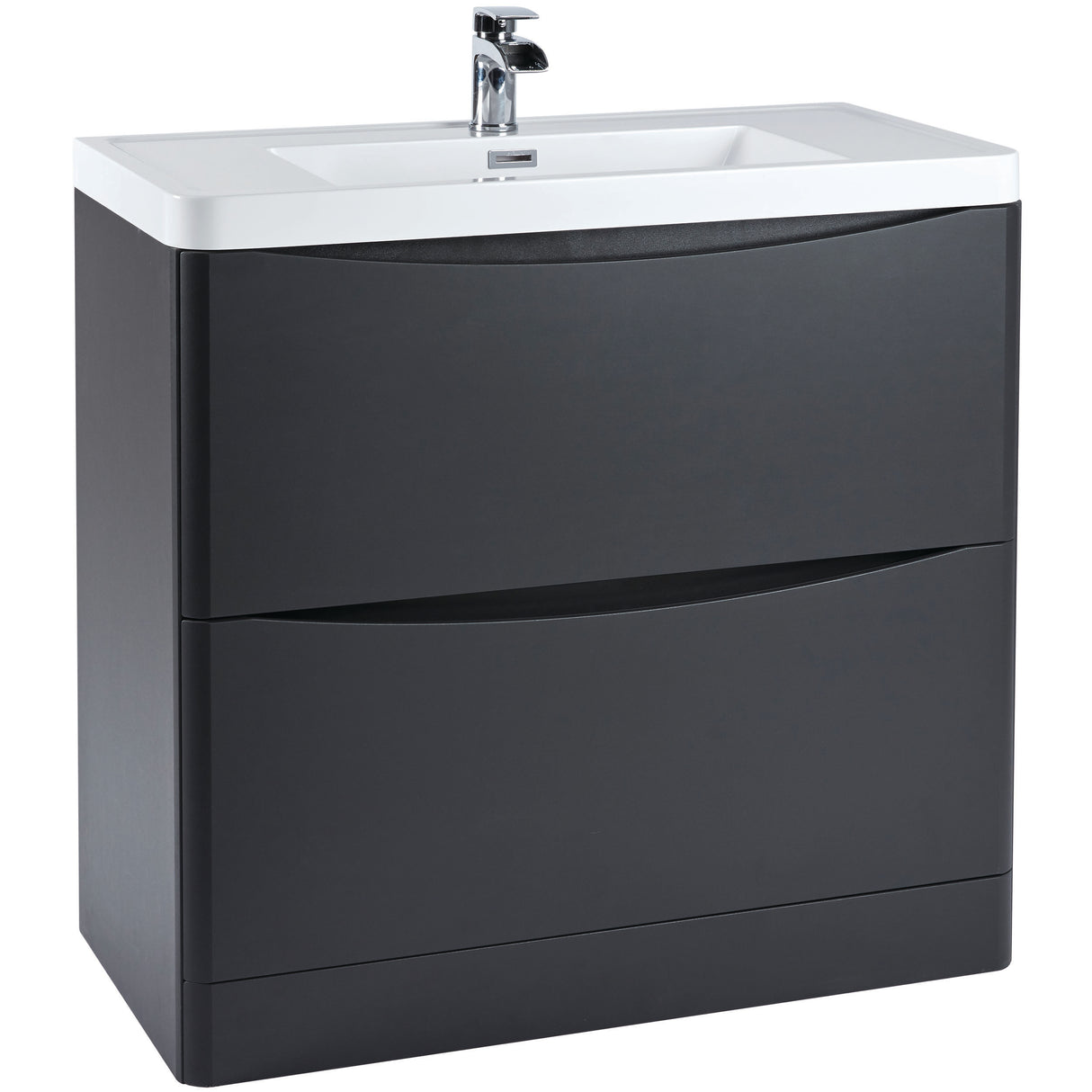 Floor Standing Vanity Unit 900mm With Basin Or Counter Top - 2 Colours !