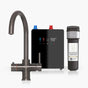 Brewmaster Gunmetal 4-1 swan tap with digital tank - 4 Litre tank