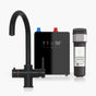 Brewmaster Matt Black 4-1 swan tap with digital tank - 4 Litre tank