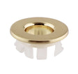 Basin Overflow Cover Brushed Brass