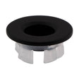 Basin Overflow Cover Matt Black