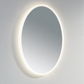 Burleigh 700x500mm Oval with White Acrylic Edge