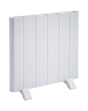 Capri Electric Aluminium Panel Heater 1000W Horizontal 500 x 544mm - White