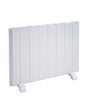 Capri Electric Aluminium Panel Heater 1500W Horizontal 500 x 725mm - White