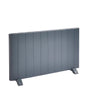 Capri Electric Aluminium Panel Heater 2000W Horizontal 500 x 907mm - Anthracite