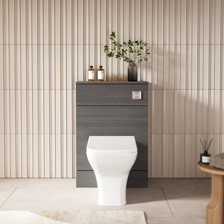 Hudson Reed Fusion 600mm Floor Standing Toilet Unit with Coordinating Top