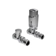 Design Twin Pack TRV Chrome Straight