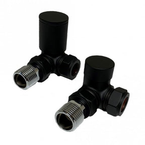 Corner Valve 15mm (Pair) - Black